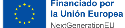 Logo. Financiado por la Unión Europea. NextGenerationEU